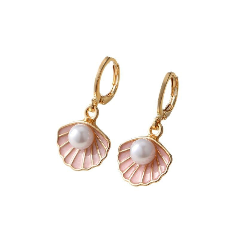 Starfish Shell Women's Stud Earrings