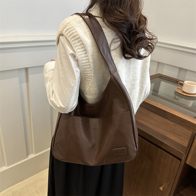 Y2K Style Shoulder Bag For Women Trendy Motorcycle Handbag Minimalist Shoulder Purse For Girls Street Wear