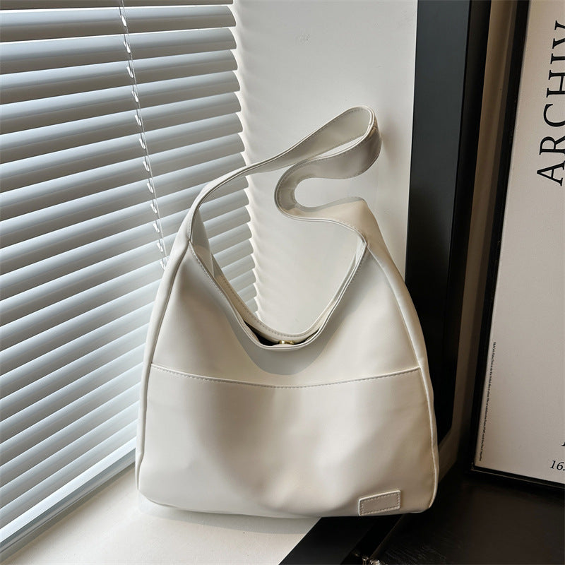 Y2K Style Shoulder Bag For Women Trendy Motorcycle Handbag Minimalist Shoulder Purse For Girls Street Wear
