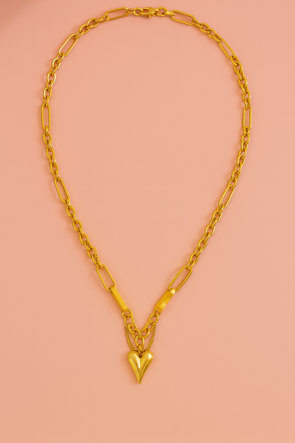 Heart Pendant Necklace for Women