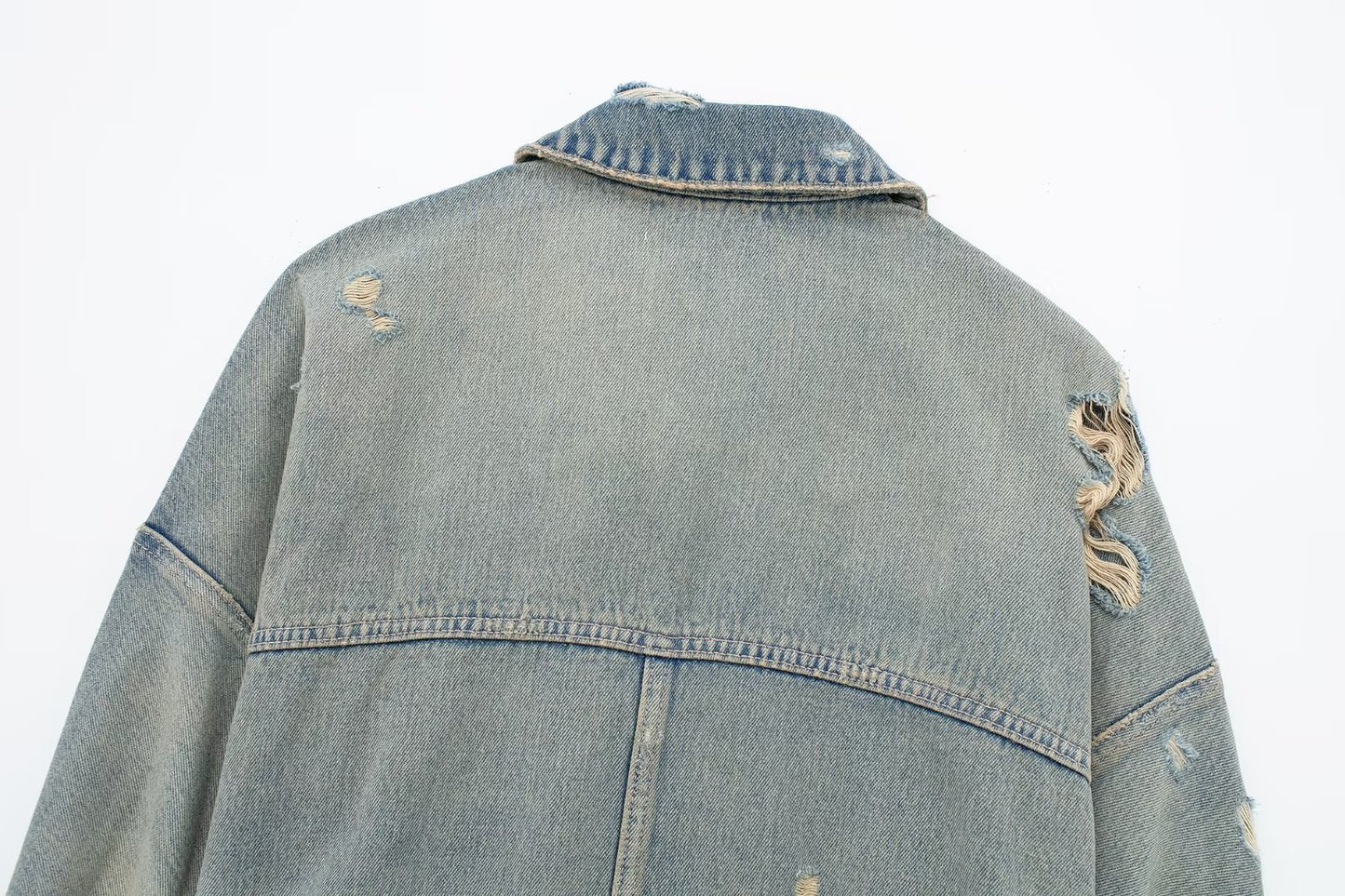 Denim Short Jacket Women's Clothing