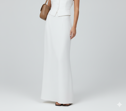 Women 2 Piece Summer Outfits Solid Color Button Halter Tops and Slit Long Skirt Set for Streetwear y2k Aesthetic Clothes