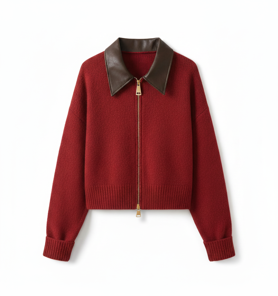 Autumn Winter New knitted Cardigan Sweater Women Fashion Long-Sleeved Polo Collar Short Coat Female Loose Sweater Lady Tops