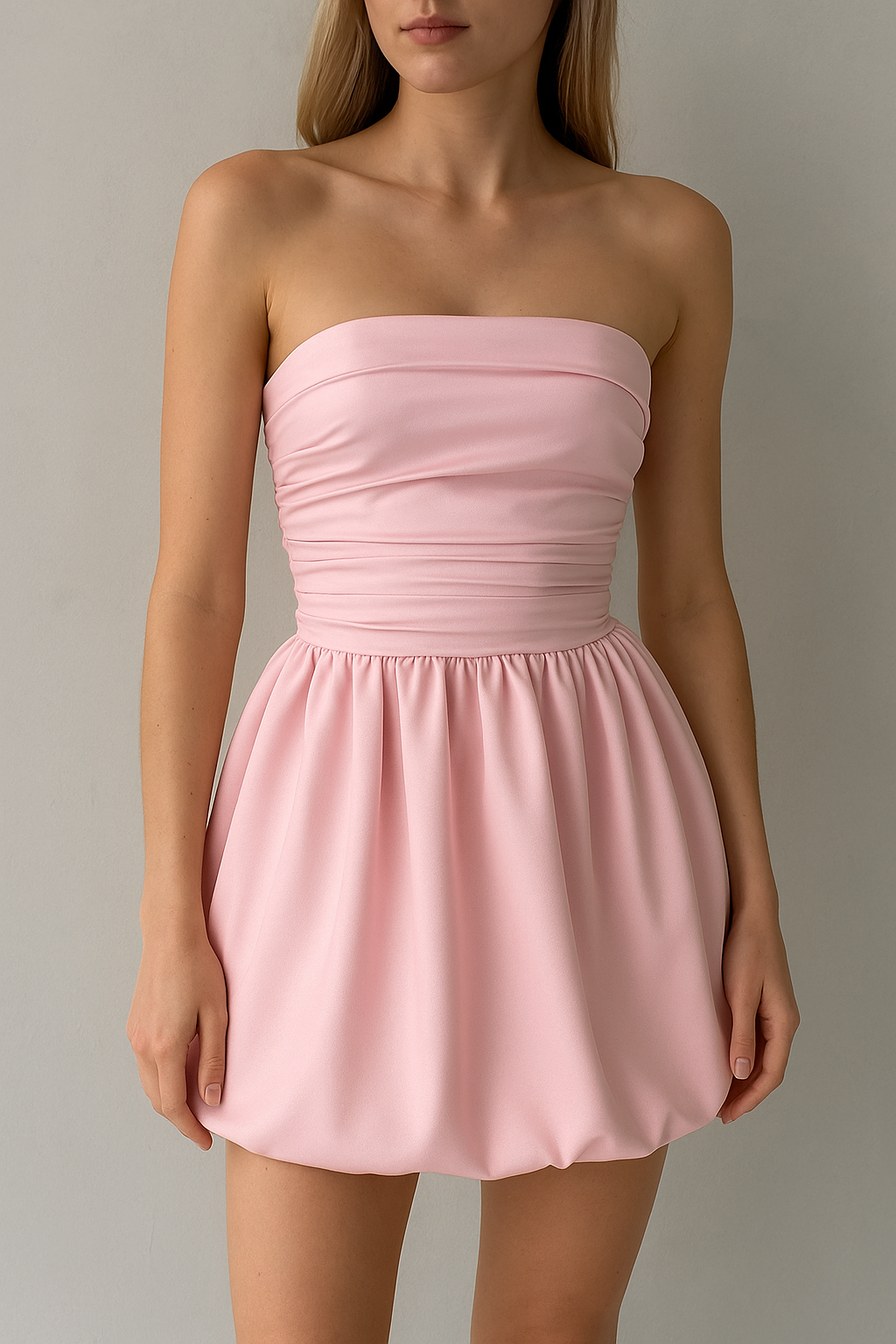 Fashion Off-shoulder Tube Top Dress Women